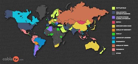 What country plays the most Call of Duty?